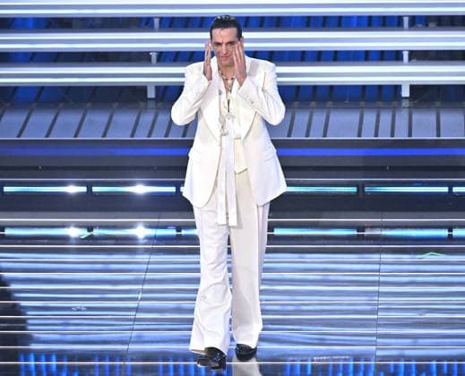Photo IPP Felice De Martino Sanremo 25 02 2026 76th Italian Song Festival second evening In the photo the singer Achille Lauro Italy Photo Press World Copyright