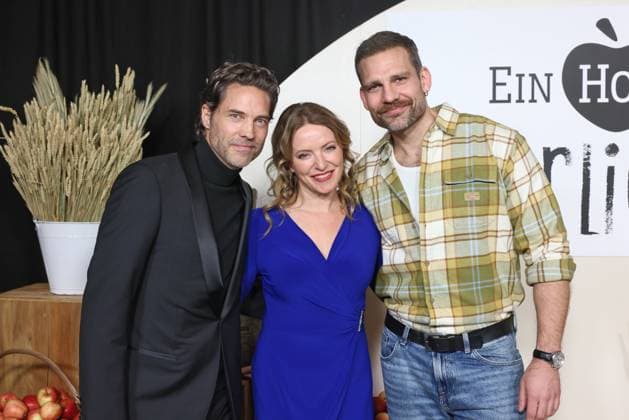 Premiere Ein Hof zum Verlieben Stephan Kaefer, Diana Staehly, Moritz Otto Premiere of the new SAT 1 daily Ein Hof zum Verlieben at Zoo Palast Berlin Date 25 02 2026 Copyright: xEventpress Kratschx