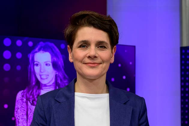 GER, Berlin, studio, guest on maischberger, political talk show, TV, format, with host Sandra Maischberger, Das Erste, from Adlershof at Studio 20, pictured from left Anna Lehmann, February 25, 2026, Copyright: HMBxMedia UwexKoch