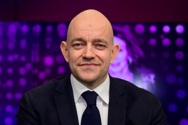 GER, Berlin, studio, guest on maischberger, political talk show, TV, format, with host Sandra Maischberger, Das Erste, from Adlershof at Studio 20, pictured from left Marc Felix Serrao Die Welt , February 25, 2026, Copyright: HMBxMedia UwexKoch