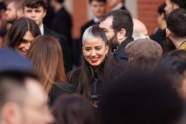 News - Fendi - Celebrity arrivals - Milan Fashion Week - Womenswear Fall Winter 2026 2027 A guest is seen leaving the Fendi fashion show during the Milan Fashion Week - Womenswear Fall Winter 2026 2027 on February 25, 2026 in Milan, Italy. Photo: Cinzia Camela. Milan Via Solari, 35 Italy Copyright: xCinziaxCamelax xLiveMediax LPN_2316310