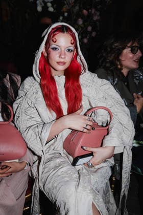 Milan, Milan Fashion Week Womenswear Fall Winter 2026 2027 - Women s Fashion, Fall Winter 2026 2027 - Antonio Marras Show - Front row guests. Pictured: Sofia Craighero (influencer)  Copyright: xAlessandroxBremecx xipa-agency.netx xx IPA_Agency_IPA72032056