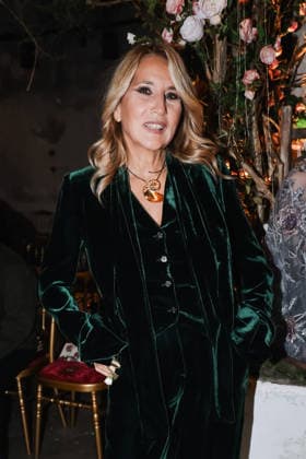 Milan, Milan Fashion Week Womenswear Fall Winter 2026 2027 - Women s Fashion, Fall Winter 2026 2027 - Antonio Marras Show - Front row guests. Pictured: Jo Squillo (Italian singer and television host)  Copyright: xAlessandroxBremecx xipa-agency.netx xx IPA_Agency_IPA72032174