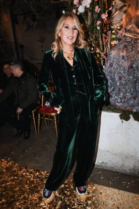 Milan, Milan Fashion Week Womenswear Fall Winter 2026 2027 - Women s Fashion, Fall Winter 2026 2027 - Antonio Marras Show - Front row guests. Pictured: Jo Squillo (Italian singer and television host)  Copyright: xAlessandroxBremecx xipa-agency.netx xx IPA_Agency_IPA72032179