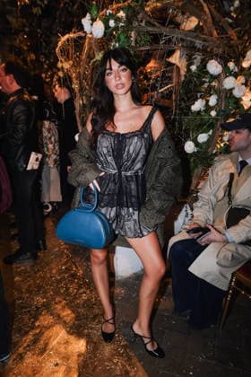Milan, Milan Fashion Week Womenswear Fall Winter 2026 2027 - Women s Fashion, Fall Winter 2026 2027 - Antonio Marras Show - Front row guests. Pictured: Rachele Santoro (influencer)  Copyright: xAlessandroxBremecx xipa-agency.netx xx IPA_Agency_IPA72032196