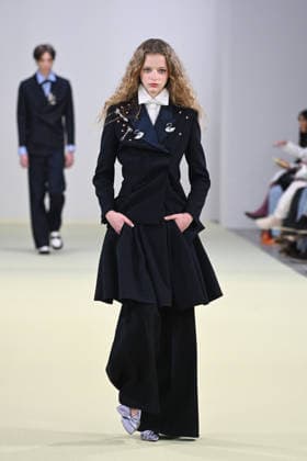 Milan, Milan Women s Fashion Week Fall Winter 2026 27 - Women s Fashion, Fall Winter 2026 27 - Vivetta fashion show - catwalk in the photo: model  Copyright: xSimonaxChiocciax xipa-agency.netx xFotosickix IPA_Agency_IPA72032678