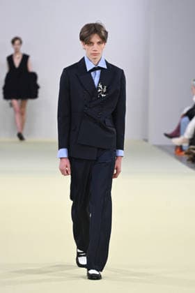 Milan, Milan Women s Fashion Week Fall Winter 2026 27 - Women s Fashion, Fall Winter 2026 27 - Vivetta fashion show - catwalk in the photo: model  Copyright: xSimonaxChiocciax xipa-agency.netx xFotosickix IPA_Agency_IPA72032683