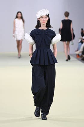 Milan, Milan Women s Fashion Week Fall Winter 2026 27 - Women s Fashion, Fall Winter 2026 27 - Vivetta fashion show - catwalk in the photo: model  Copyright: xSimonaxChiocciax xipa-agency.netx xFotosickix IPA_Agency_IPA72032704