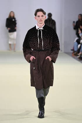 Milan, Milan Women s Fashion Week Fall Winter 2026 27 - Women s Fashion, Fall Winter 2026 27 - Vivetta fashion show - catwalk in the photo: model  Copyright: xSimonaxChiocciax xipa-agency.netx xFotosickix IPA_Agency_IPA72032735