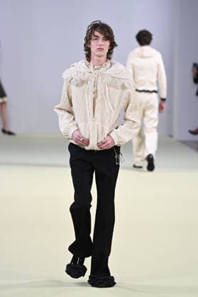 Milan, Milan Women s Fashion Week Fall Winter 2026 27 - Women s Fashion, Fall Winter 2026 27 - Vivetta fashion show - catwalk in the photo: model  Copyright: xSimonaxChiocciax xipa-agency.netx xFotosickix IPA_Agency_IPA72032764