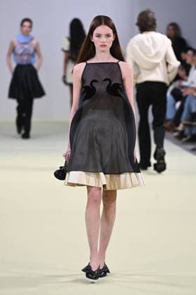 Milan, Milan Women s Fashion Week Fall Winter 2026 27 - Women s Fashion, Fall Winter 2026 27 - Vivetta fashion show - catwalk in the photo: model  Copyright: xSimonaxChiocciax xipa-agency.netx xFotosickix IPA_Agency_IPA72032769