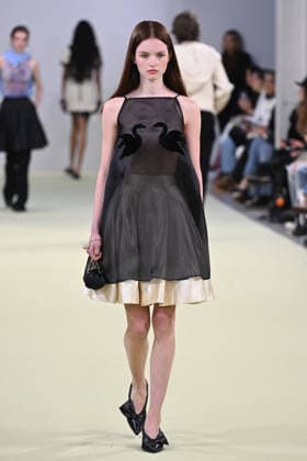 Milan, Milan Women s Fashion Week Fall Winter 2026 27 - Women s Fashion, Fall Winter 2026 27 - Vivetta fashion show - catwalk in the photo: model  Copyright: xSimonaxChiocciax xipa-agency.netx xFotosickix IPA_Agency_IPA72032771
