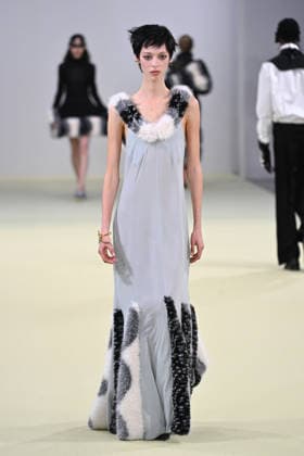 Milan, Milan Women s Fashion Week Fall Winter 2026 27 - Women s Fashion, Fall Winter 2026 27 - Vivetta fashion show - catwalk in the photo: model  Copyright: xSimonaxChiocciax xipa-agency.netx xFotosickix IPA_Agency_IPA72032811
