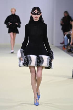 Milan, Milan Women s Fashion Week Fall Winter 2026 27 - Women s Fashion, Fall Winter 2026 27 - Vivetta fashion show - catwalk in the photo: model  Copyright: xSimonaxChiocciax xipa-agency.netx xFotosickix IPA_Agency_IPA72032813