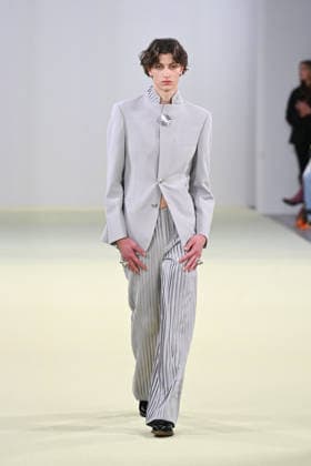 Milan, Milan Women s Fashion Week Fall Winter 2026 27 - Women s Fashion, Fall Winter 2026 27 - Vivetta fashion show - catwalk in the photo: model  Copyright: xSimonaxChiocciax xipa-agency.netx xFotosickix IPA_Agency_IPA72032836