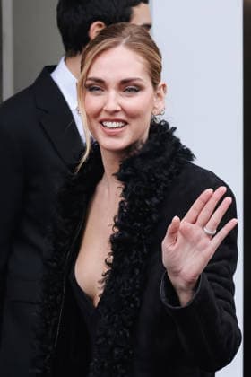 Milan, Milan Fashion Week Womenswear Fall Winter 2026 2027 - Women s Fashion, Fall Winter 2026 2027 - Fendi Fashion Show - Guest Arrivals. Pictured: Chiara Ferragni (Italian entrepreneur and blogger)  Copyright: xAlessandroxBremecx xipa-agency.netx xx IPA_Agency_IPA72033218
