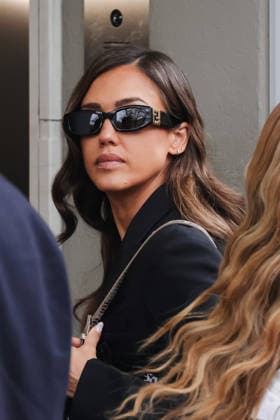 Milan, Milan Fashion Week Womenswear Fall Winter 2026 2027 - Women s Fashion, Fall Winter 2026 2027 - Fendi Fashion Show - Guest Arrivals. Pictured: Jessica Alba (American actress and entrepreneur)  Copyright: xAlessandroxBremecx xipa-agency.netx xx IPA_Agency_IPA72033225
