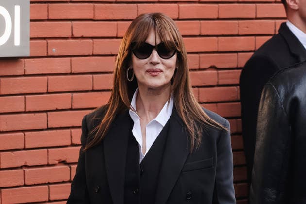 Milan, Milan Fashion Week Womenswear Fall Winter 2026 2027 - Women s Fashion, Fall Winter 2026 2027 - Fendi Fashion Show - Guest Arrivals. Pictured: Monica Bellucci (Italian actress)  Copyright: xAlessandroxBremecx xipa-agency.netx xx IPA_Agency_IPA72033235