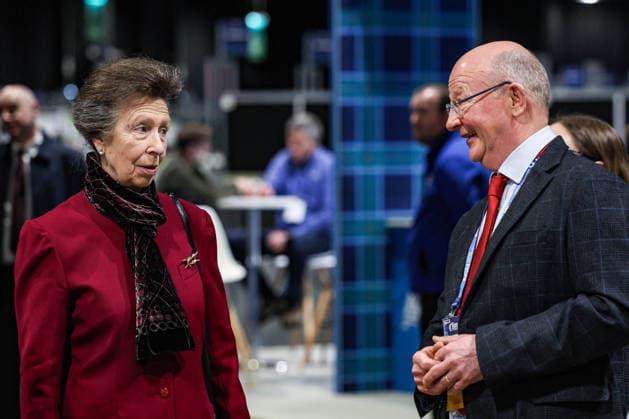 February 26, 2026, Glasgow, Scotland, United Kingdom: ANNE, PRINCESS ROYAL of GREAT BRITAIN speaks with scientists, ocean health researchers, and data collectors during the Ocean Sciences Meeting in Glasgow, Scotland. The meeting draws around 6,000 attendees and 2026 marked the first time in its 44-year history that it was held outside the United States. The Princess is Royal Patron of WISE, the Association for Science Education, and the London International Youth Science Forum. Glasgow United Kingdom - ZUMAo116 20260226_znp_o116_022 Copyright: xBiancaxOterox