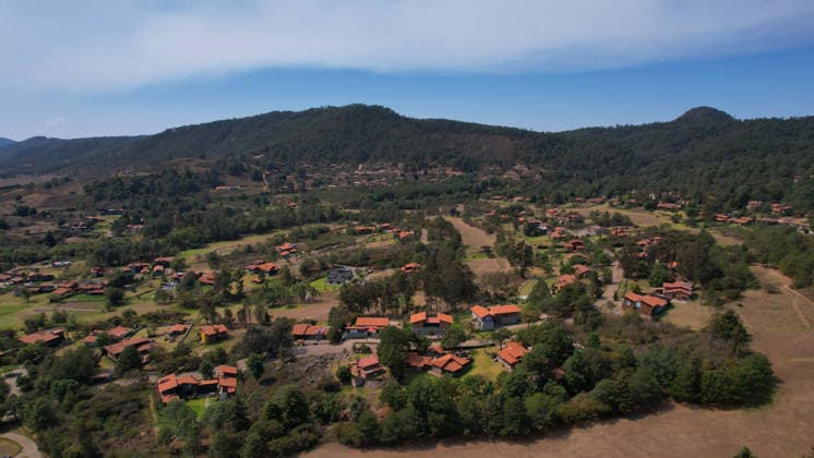 Life in Tapalpa after military operation that killed cartel leader El Mencho TAPALPA, MEXICO - FEBRUARY 25: An aerial view of the Tapalpa Country Club, following a military operation that killed cartel leader Nemesio Oseguera, El Mencho , in Tapalpa, Mexico on February 25, 2026. Stringer Anadolu Tapalpa Mexico. Editorial use only. Please get in touch for any other usage.  Copyright: x2026xAnadoluxStringerx
