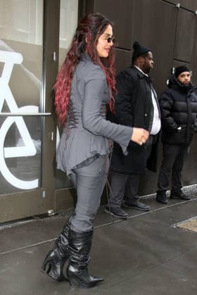 NEW YORK, NY- FEBRUARY 25: Priyanka Chopra Jonas seen at The View on February 25, 2026 in New York City. Copyright: xRWx