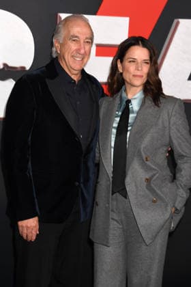 LOS ANGELES, CA - FEBRUARY 25: Neve Campbell at the global premiere of Scream 7 at The Paramount Theater in Los Angeles, California on February 25, 2026. Copyright: xJeffreyxMayerx
