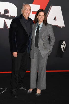 LOS ANGELES, CA - FEBRUARY 25: Neve Campbell at the global premiere of Scream 7 at The Paramount Theater in Los Angeles, California on February 25, 2026. Copyright: xJeffreyxMayerx