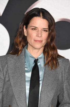 LOS ANGELES, CA - FEBRUARY 25: Neve Campbell at the global premiere of Scream 7 at The Paramount Theater in Los Angeles, California on February 25, 2026. Copyright: xJeffreyxMayerx