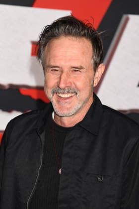 LOS ANGELES, CA - FEBRUARY 25: David Arquette at the global premiere of Scream 7 at The Paramount Theater in Los Angeles, California on February 25, 2026. Copyright: xJeffreyxMayerx