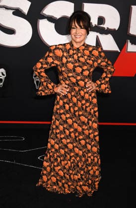 LOS ANGELES, CA - FEBRUARY 25: Marianne Maddalena at the global premiere of Scream 7 at The Paramount Theater in Los Angeles, California on February 25, 2026. Copyright: xJeffreyxMayerx