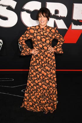 LOS ANGELES, CA - FEBRUARY 25: Marianne Maddalena at the global premiere of Scream 7 at The Paramount Theater in Los Angeles, California on February 25, 2026. Copyright: xJeffreyxMayerx