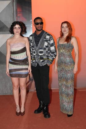 Mailand Fashion Week, Gäste der Missoni Modenschau Milano Fashion Week - Women F W 26-27 Missoni Fashion Show Front Row Milan, Italy Caterina Forza;Haroun Fall;Noemi Milano Fashion Week - Women F W 26-27 Missoni Fashion Show Front Row Milan, Italy 25th February 2026 SGPItalia id 134528_001 * Not Exclusive  Copyright: xMarcoxErbax