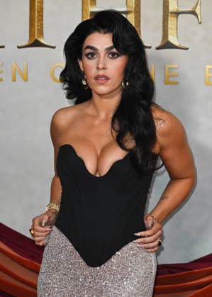 Natacha Karam attends the London screening of FOX Entertainment™s The Faithful: Women Of The Bible , at The National Gallery, London, England. UK. Wednesday 25th February 2026. Copyright: xJamesxWarrenx ae6ja711