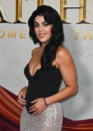 Natacha Karam attends the London screening of FOX Entertainment™s The Faithful: Women Of The Bible , at The National Gallery, London, England. UK. Wednesday 25th February 2026. Copyright: xJamesxWarrenx ae6ja713