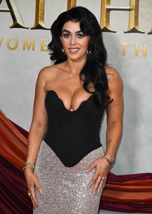 Natacha Karam attends the London screening of FOX Entertainment™s The Faithful: Women Of The Bible , at The National Gallery, London, England. UK. Wednesday 25th February 2026. Copyright: xJamesxWarrenx ae6ja717