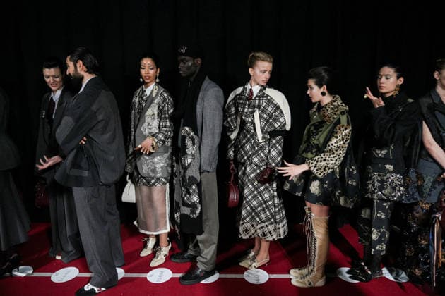 Mailand Fashion Week, Antonio Marras Modenschau #2 Milano Fashion Week - Women F W 26-27 Antonio Marras Men and Women Fashion Show Backstage Milan, Italy Milano Fashion Week - Women F W 26-27 Antonio Marras Men and Women Fashion Show Backstage Milan, Italy 25th February 2026 SGPItalia id 134527_002 * Not Exclusive  Copyright: xMarcoxErbax