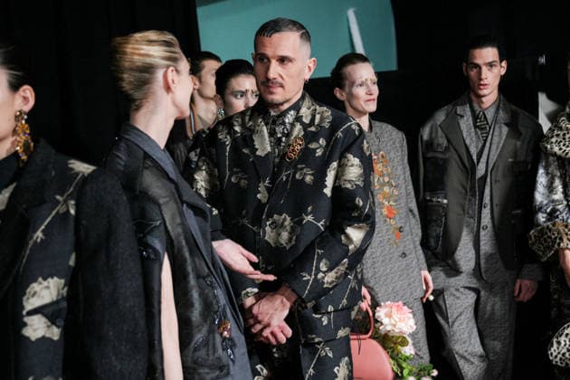 Mailand Fashion Week, Antonio Marras Modenschau #2 Milano Fashion Week - Women F W 26-27 Antonio Marras Men and Women Fashion Show Backstage Milan, Italy Milano Fashion Week - Women F W 26-27 Antonio Marras Men and Women Fashion Show Backstage Milan, Italy 25th February 2026 SGPItalia id 134527_002 * Not Exclusive  Copyright: xMarcoxErbax