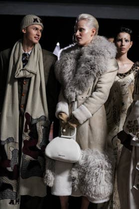 Mailand Fashion Week, Antonio Marras Modenschau #2 Milano Fashion Week - Women F W 26-27 Antonio Marras Men and Women Fashion Show Backstage Milan, Italy Milano Fashion Week - Women F W 26-27 Antonio Marras Men and Women Fashion Show Backstage Milan, Italy 25th February 2026 SGPItalia id 134527_002 * Not Exclusive  Copyright: xMarcoxErbax