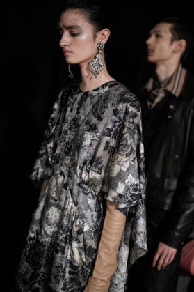 Mailand Fashion Week, Antonio Marras Modenschau #2 Milano Fashion Week - Women F W 26-27 Antonio Marras Men and Women Fashion Show Backstage Milan, Italy Milano Fashion Week - Women F W 26-27 Antonio Marras Men and Women Fashion Show Backstage Milan, Italy 25th February 2026 SGPItalia id 134527_002 * Not Exclusive  Copyright: xMarcoxErbax