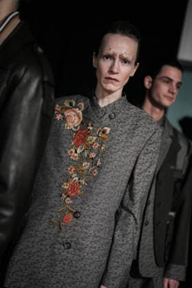 Mailand Fashion Week, Antonio Marras Modenschau #2 Milano Fashion Week - Women F W 26-27 Antonio Marras Men and Women Fashion Show Backstage Milan, Italy Milano Fashion Week - Women F W 26-27 Antonio Marras Men and Women Fashion Show Backstage Milan, Italy 25th February 2026 SGPItalia id 134527_002 * Not Exclusive  Copyright: xMarcoxErbax