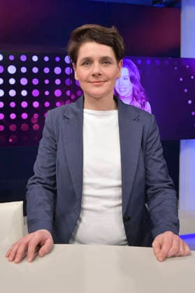 Anna Lehmann on the ARD talk show maischberger in Studio Berlin Adlershof Berlin, 25 02 2026 Foto:xM.xBehrensx xFuturexImagex maischberger2502_6213