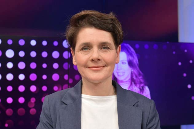 Anna Lehmann on the ARD talk show maischberger in Studio Berlin Adlershof Berlin, 25 02 2026 Foto:xM.xBehrensx xFuturexImagex maischberger2502_6217