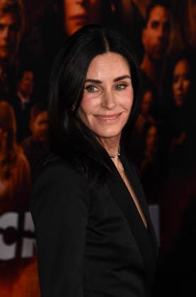 LOS ANGELES, CA - FEBRUARY 25: Courteney Cox at the global premiere of Scream 7 at The Paramount Theater in Los Angeles, California on February 25, 2026. Copyright: xJeffreyxMayerx