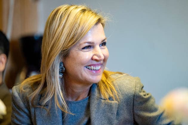 26-02-2026 Amsterdam Queen Maxima visited the Takecarebnb Foundation, an organization which aims to give refugees awaiting housing a good start in the Netherlands, in Amsterdam. Â  Copyright: xPPEx