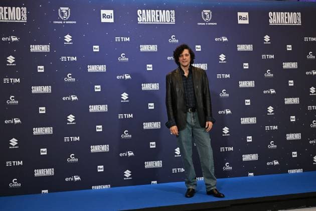 Photo IPP Felice De Martino Sanremo 26 02 2026 76th Italian Song Festival In the photo Ermal Meta Italy Photo Press World Copyright