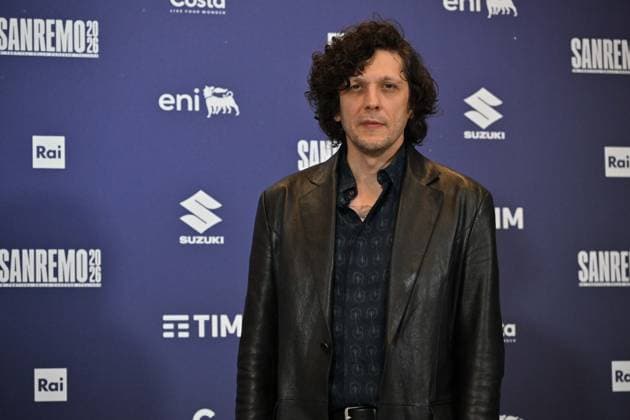 Photo IPP Felice De Martino Sanremo 26 02 2026 76th Italian Song Festival In the photo Ermal Meta Italy Photo Press World Copyright