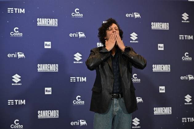 Photo IPP Felice De Martino Sanremo 26 02 2026 76th Italian Song Festival In the photo Ermal Meta Italy Photo Press World Copyright