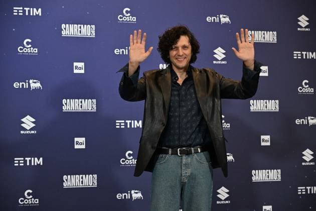 Photo IPP Felice De Martino Sanremo 26 02 2026 76th Italian Song Festival In the photo Ermal Meta Italy Photo Press World Copyright