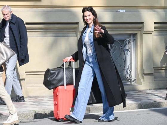 Sanremo, 76th Italian Song Festival -- Eleonora Incardona arrives in town  Copyright: xManuelexMangiarottix xipa-agency.netx xPoolxSanremox02x IPA_Agency_IPA72047059