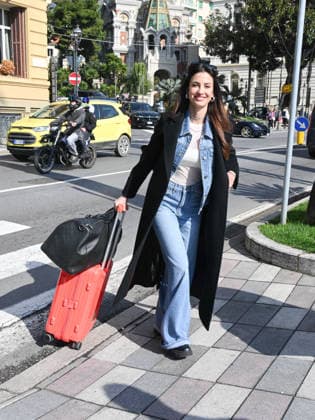 Sanremo, 76th Italian Song Festival -- Eleonora Incardona arrives in town  Copyright: xManuelexMangiarottix xipa-agency.netx xPoolxSanremox02x IPA_Agency_IPA72047063